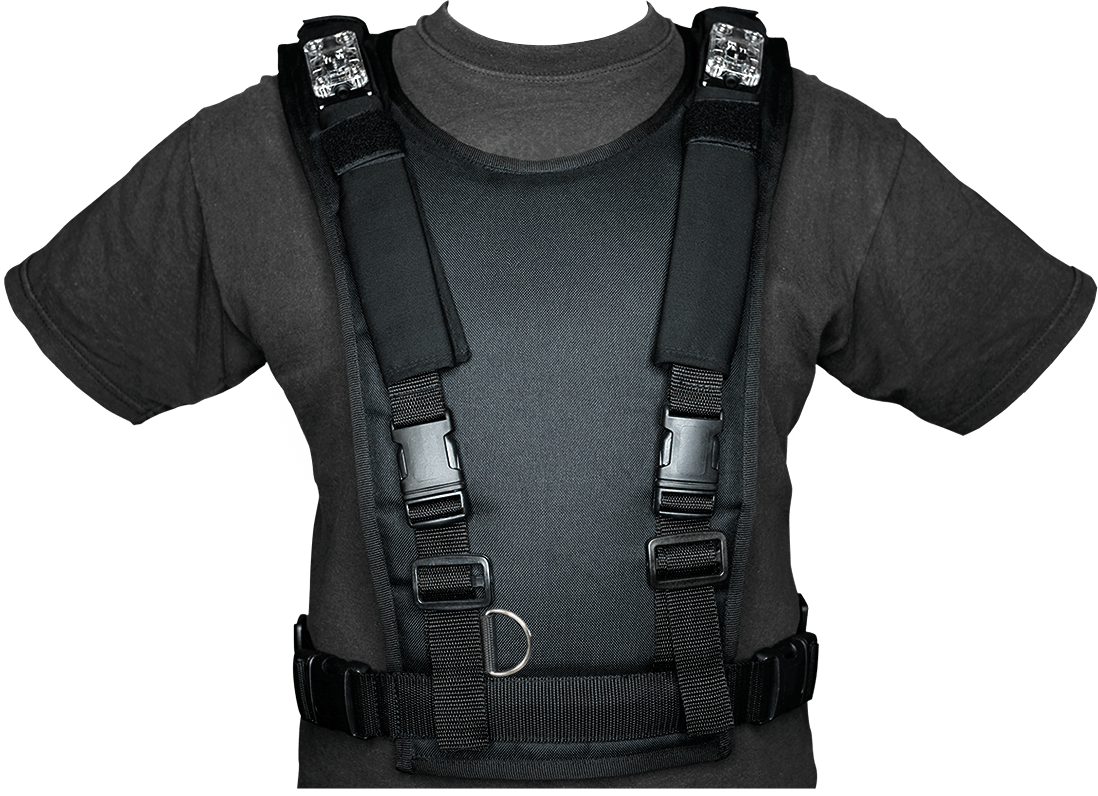 De Intager Raptor 3 lasergame gun met tactisch vest voor professioneel gebruik