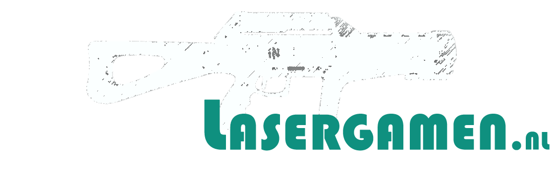 Logo OveralLasergamen.nl - Dé specialist in bedrijfsuitjes en teambuilding op eigen locatie. Wij toveren elke ruimte om tot lasergame arena.