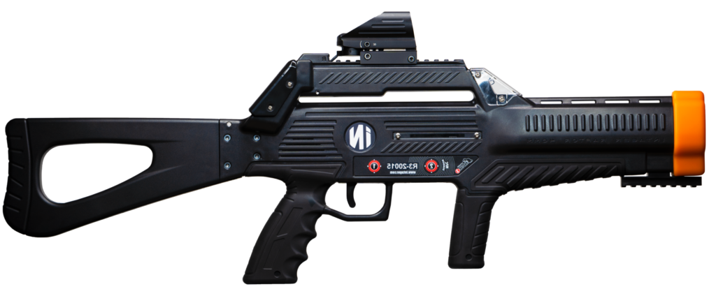 Intager Raptor 3 lasergun en tactisch vest sensoren voor professionele indoor en outdoor lasergame sets